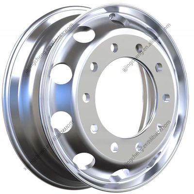 22.5 pouces Peinture de cuisson / Polissage / Passivation roues de camion Jantes pour le modèle de camion de monnaie