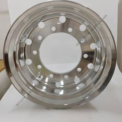 24 pouces T6061 Truck en alliage d'aluminium forgé Rime de roue pour JAC Truck Modèle monnaie